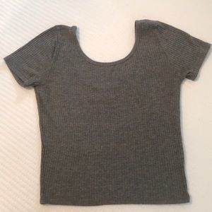 Hollister Short Sleeve Crop Top